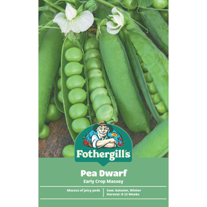 Fothergill's Early Crop Massey Pea Vegetable Seeds