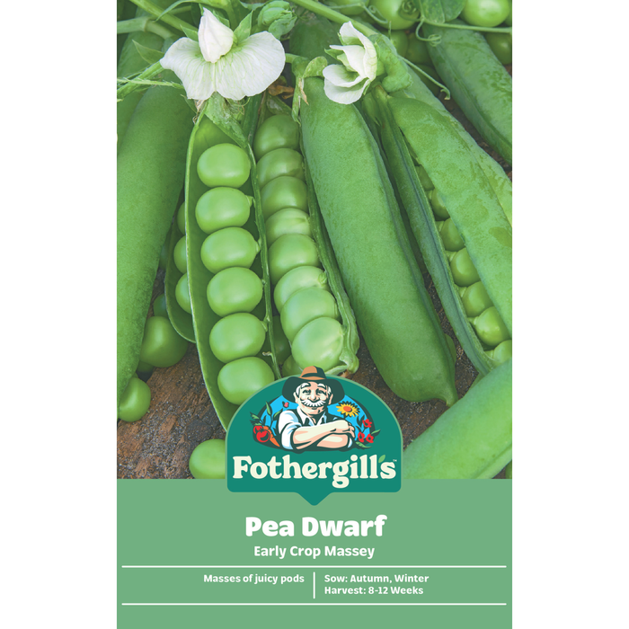 Fothergill's Early Crop Massey Pea Vegetable Seeds