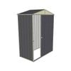Build-a-Shed 1.5 x 0.8 x 2.3m Front Gable Single Sliding Door Shed - Grey