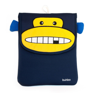Buhbo, iPad & Tablet Kids Sleeve, Monkey Blue