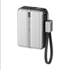 ZLOS 20000mAh 65W Power Bank with Lanyard USB-C Cable for Laptop and Phone