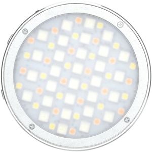 Godox R1 Round Rgb Led Light - Silver