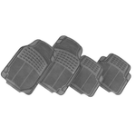 MyCar Thunder 4-Piece Car Mat - Grey Rubber