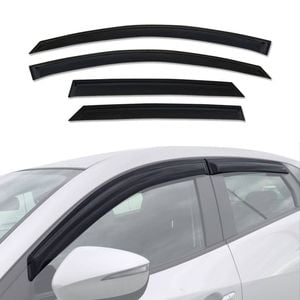 AUSGO Luxury Weather Shields for Mazda CX3 CX-3 2015-Onwards Weathershields Window Visors Wind Deflectors