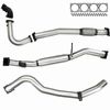 Ignite Exhausts Nissan Patrol GU (Y61) Coil Spring Ute 4.2L 3" Turbo-Back Exhaust With Dump Pipe & Hotdog