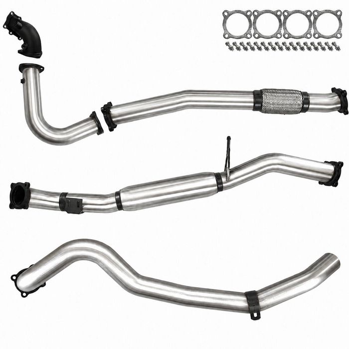 Ignite Exhausts Nissan Patrol GU (Y61) Coil Spring Ute 4.2L 3" Turbo-Back Exhaust With Dump Pipe & Hotdog