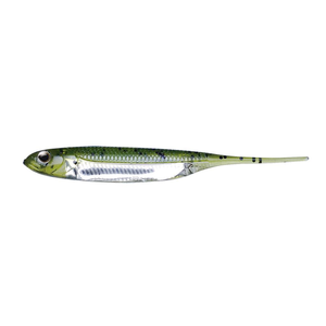 Fish Arrow Flash J 3" Soft Plastic Fishing Lure 02 Water Melon / Silver