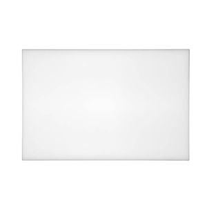 Hygiplas Chopping Board Antibacterial High Density White 455x305x12mm Commercial Food Prep