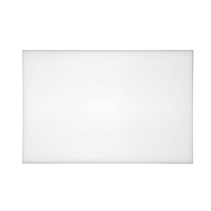 Hygiplas Chopping Board Antibacterial High Density White 455x305x12mm Commercial Food Prep
