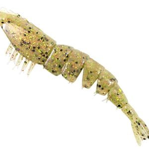 Z-Man EZ ShrimpZ Unrigged 3.5 4pk Greasy Prawn"