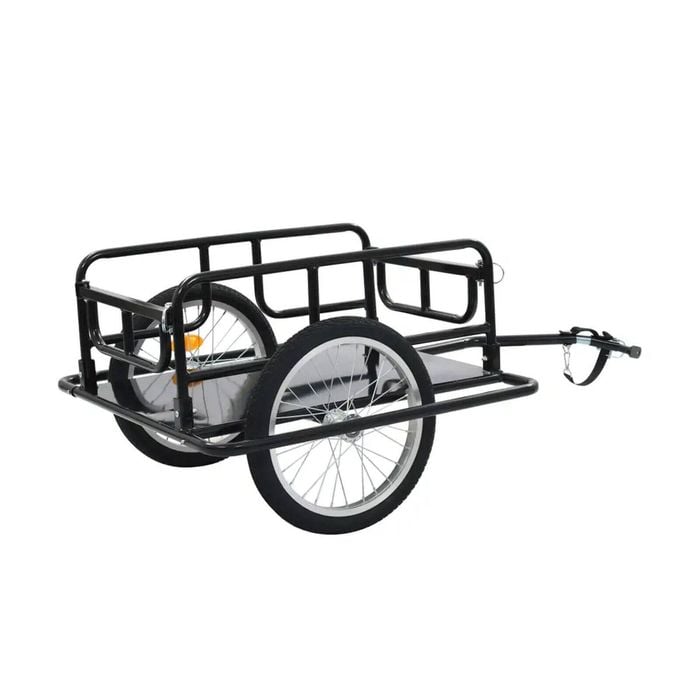 Outdoor360 Bicycle Cargo Luggage Trailer Cart Bike Wagon Carrier Trailer 60kg