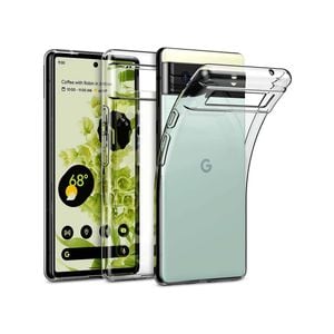 MEZON Google Pixel 6a (6.1") Ultra Slim Clear TPU Gel Back Case