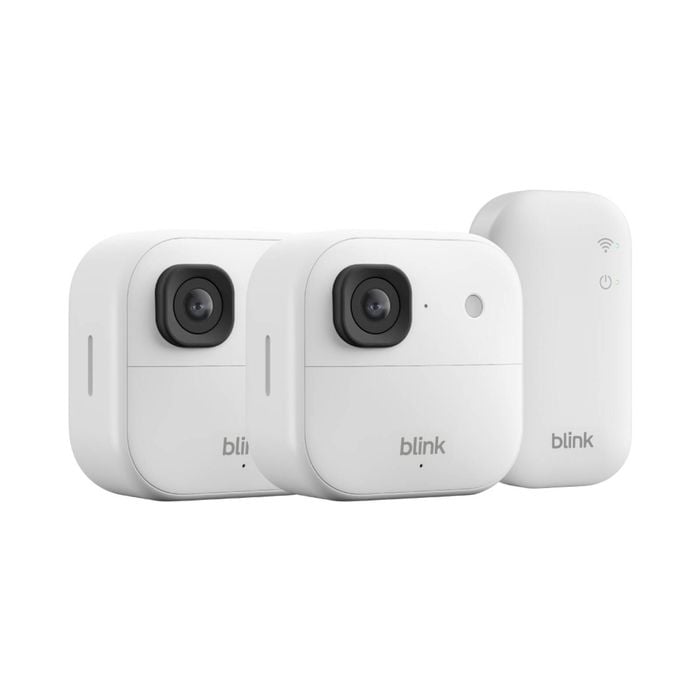 Blink Outdoor 2K+ White Security Camera - 2 Pack