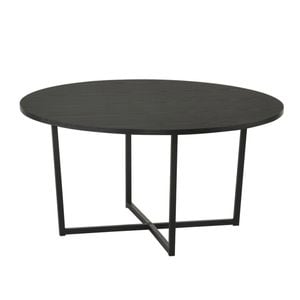 Orva Black Round Coffee Table