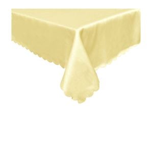 Jacquard Table Cloth Mist Lemon 135 x 180 cm