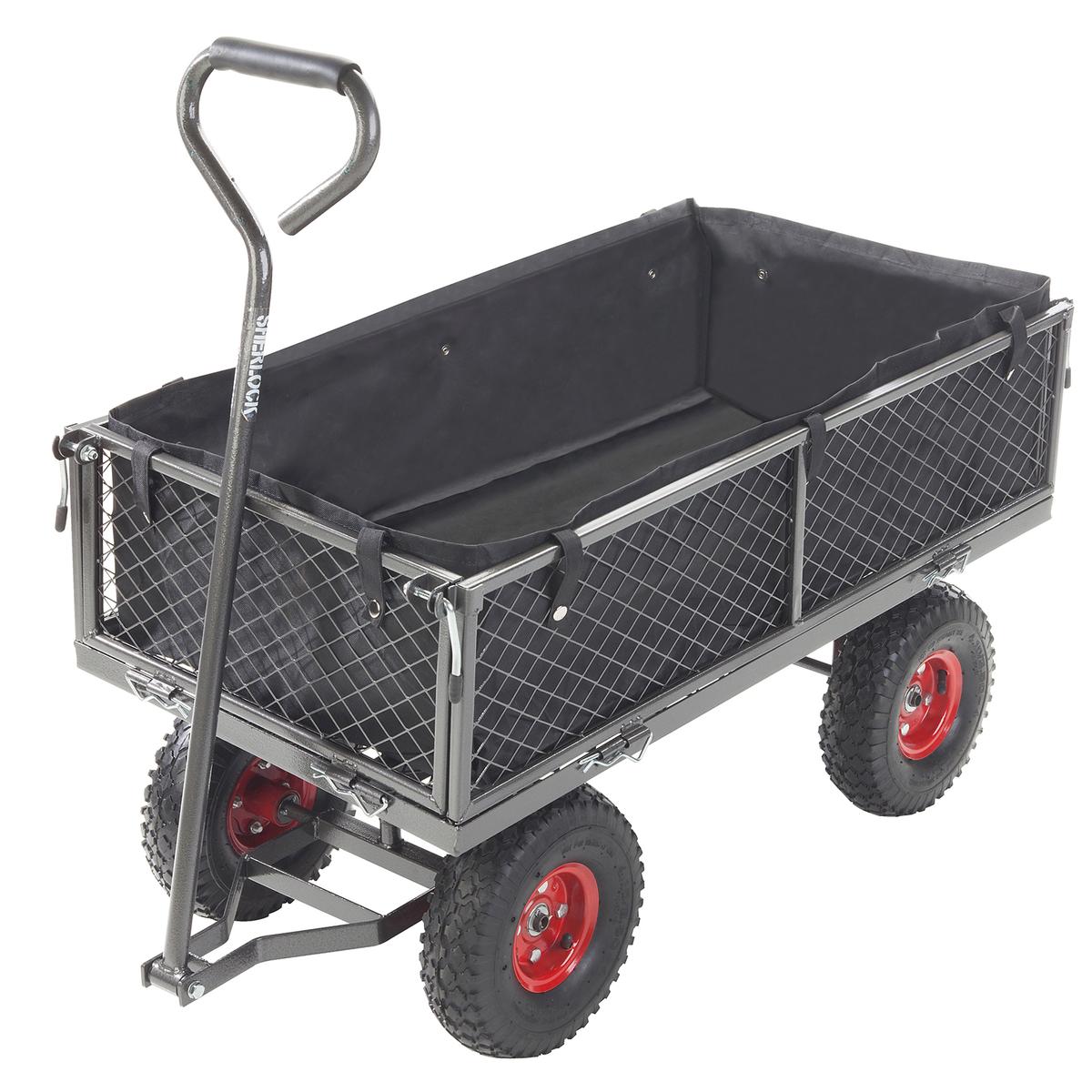 Sherlock 105L Steel Mesh Cart - Bunnings Australia