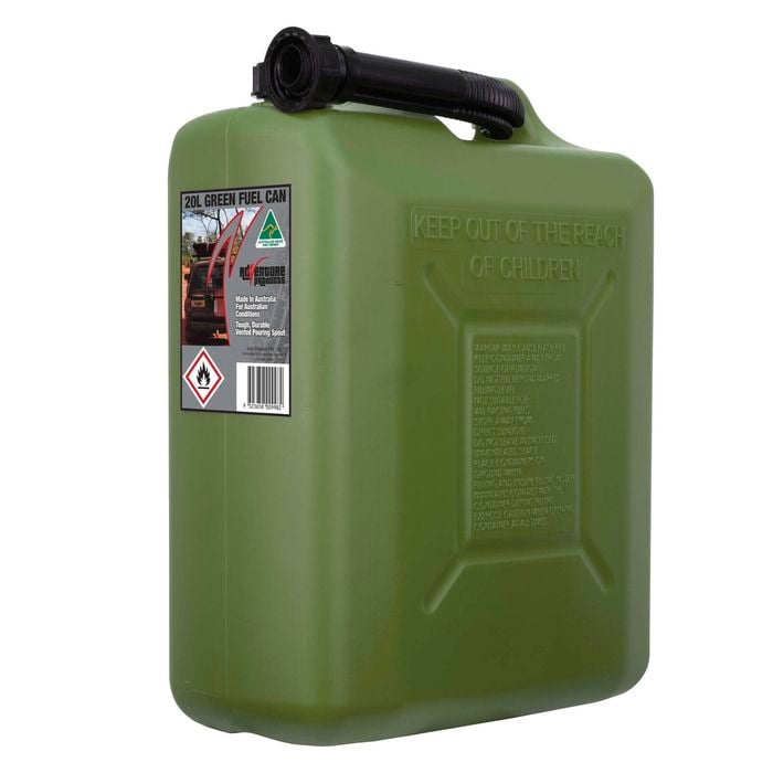 AdVenture Products 20L Green Fuel Can And Pourer