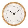 Amalfi Wycombe Wall Clock White & Natural 40x40x6cm
