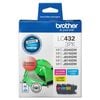 LC432 Colour Value Pack - 1 Cyan, 1 Magenta, 1 Yellow