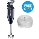 Bamix Maxx 350W Immersion Stick Blender Black + FREE Wet/Dry Mill Attacht