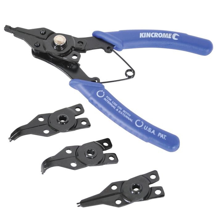 Kincrome 160mm 5 Piece Circlip Combination Pliers Set