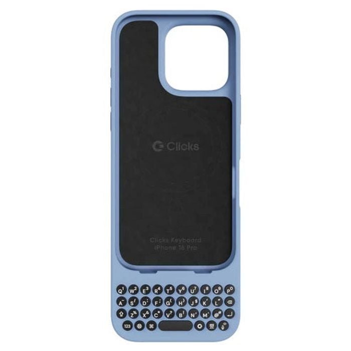 iPhoneアクセサリー Clicks Keyboard for iPhone 16 Pro Onyx เคสพร้อมคีย์บอร์ด Clicks สำหรับ iPhone 16 Pro Max – iStudio