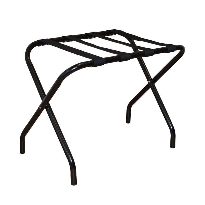 Harbour Housewares Folding Metal Luggage Rack Suitcase Stand