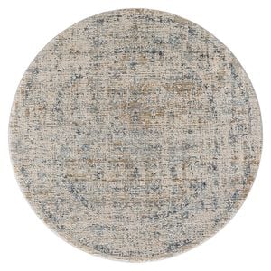 Aubre Contemporary Circular Rug - Aubre Sand 240 X 240 Cm