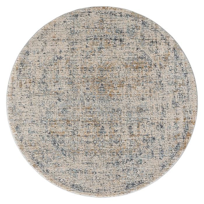 Aubre Contemporary Circular Rug - Aubre Sand 240 X 240 Cm