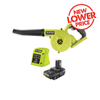 Ryobi 18V ONE+ 2.0Ah Workshop Blower Kit