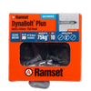 Ramset 6 x 34mm Flat Head Galvanised DynaBolt Plus Bolt - 10 Pack