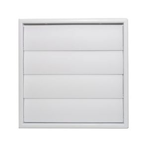 Builders Edge 150mm White Gravity Vent