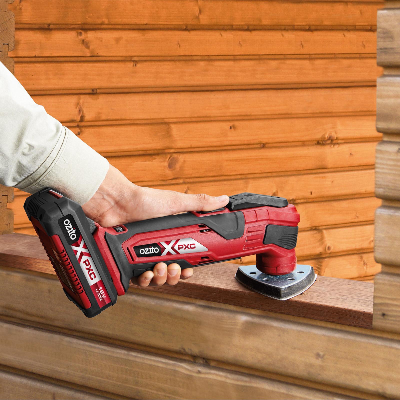 Ozito PXC 18V Cordless Multi Function Tool PXMFTS 018 Skin Only Bunnings Australia