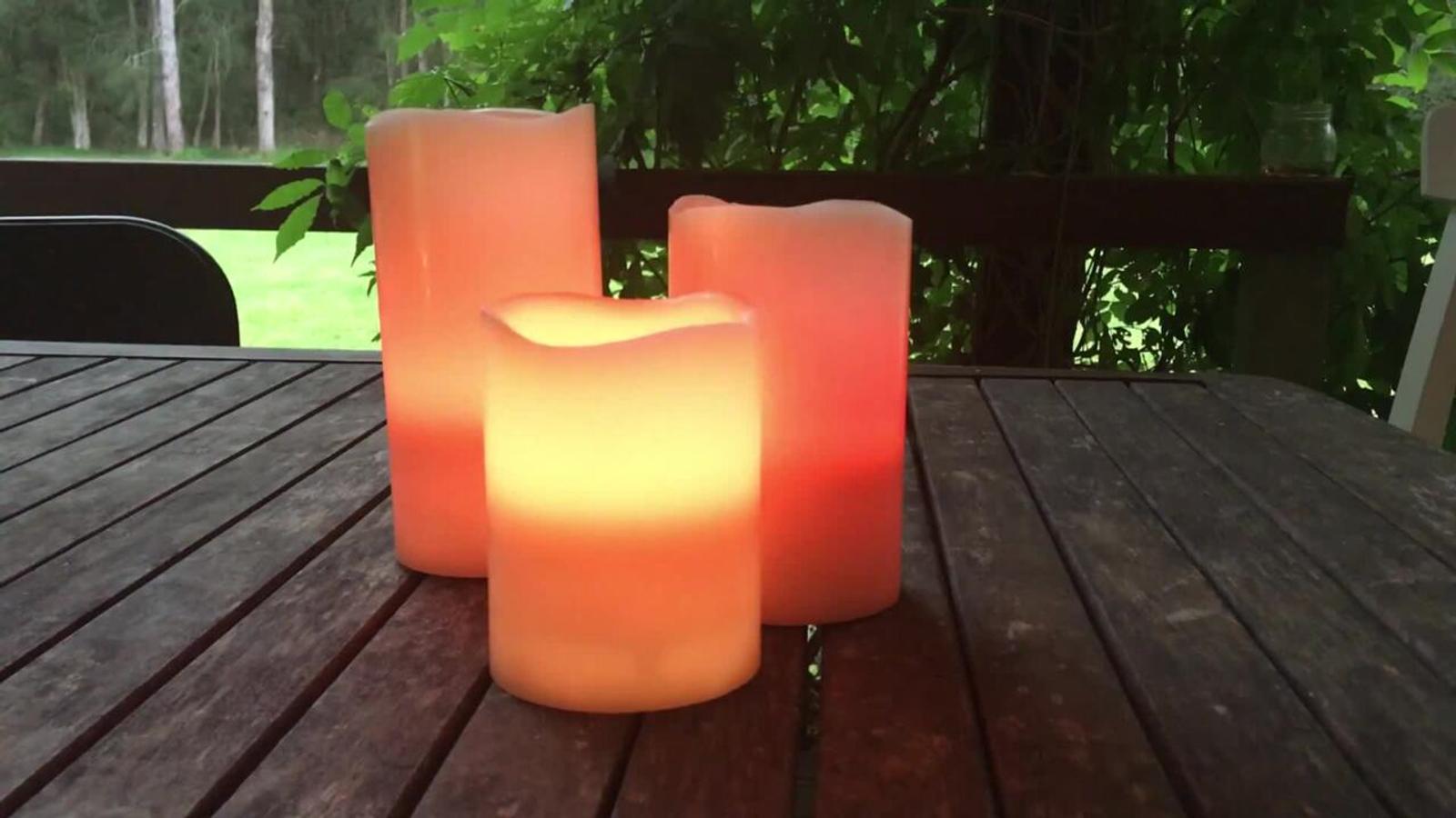 Bunnings flameless candles top