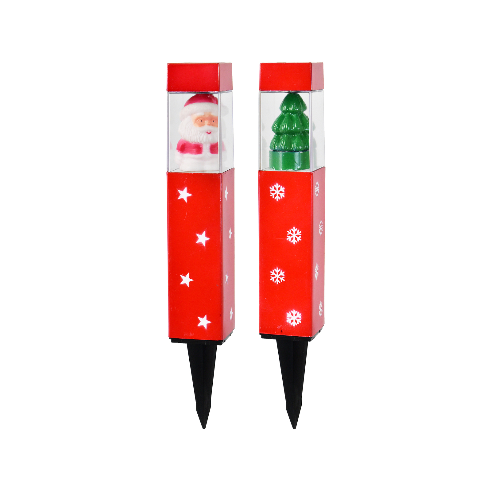 Festive Click Figurine Solar LED Pathlight Bollard product image