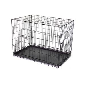 Yes4pets 24' Collapsible Metal Dog Puppy Crate Puppy Cage Cat Rabbit Carrier
