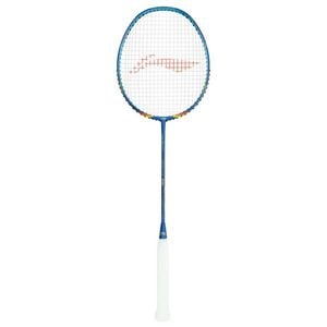 Li-Ning Wind Lite 700 Carbon Fibre Strung Badminton Racket with Full Racket Cover (Blue/Red)| For Intermediate Players