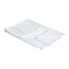 Vogue Waiting Cloth Professional Table Service White With Blue Border 711x457mm