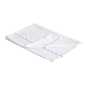 Vogue Waiting Cloth Professional Table Service White With Blue Border 711x457mm