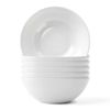 Argon Tableware Round Opalware Cereal Bowls - 16cm - White - Pack of 6