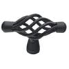 Prestige 71mm Black Twist T Shape Knob