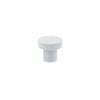Sylvan 28mm White Upton Knob - 6 Pack