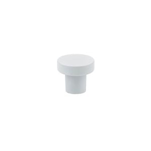 Sylvan 28mm White Upton Knob - 6 Pack