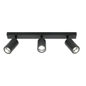 Cougar Lighting Stockholm 3lt Rail Spot Light Frame Black