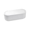 D-Line Large White Cable Tidy Unit Management Box