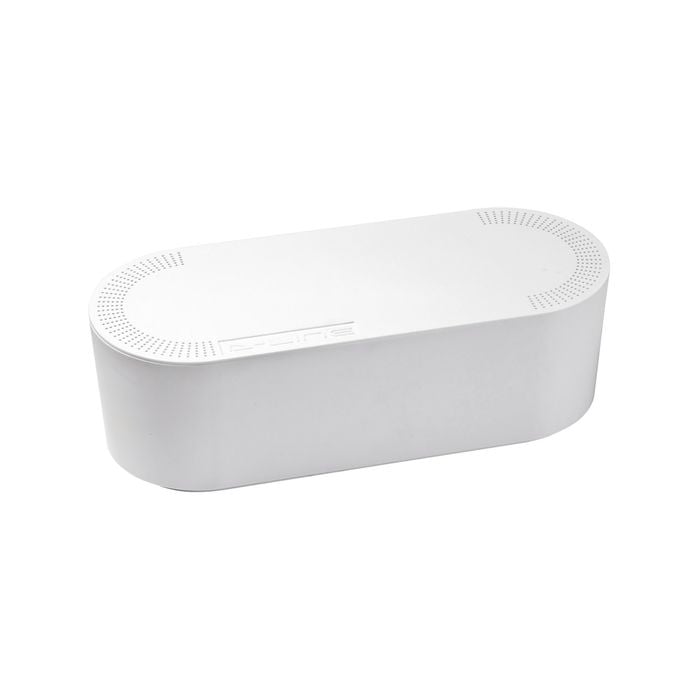 D-Line Large White Cable Tidy Unit Management Box