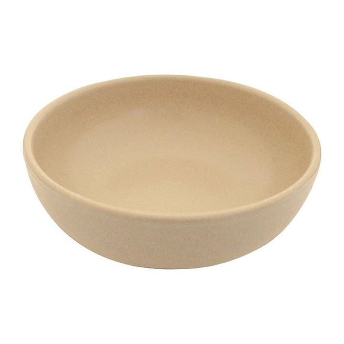 Eclipse Round Bowls Uno Taupe 125mm Stoneware Tableware 6 Pack
