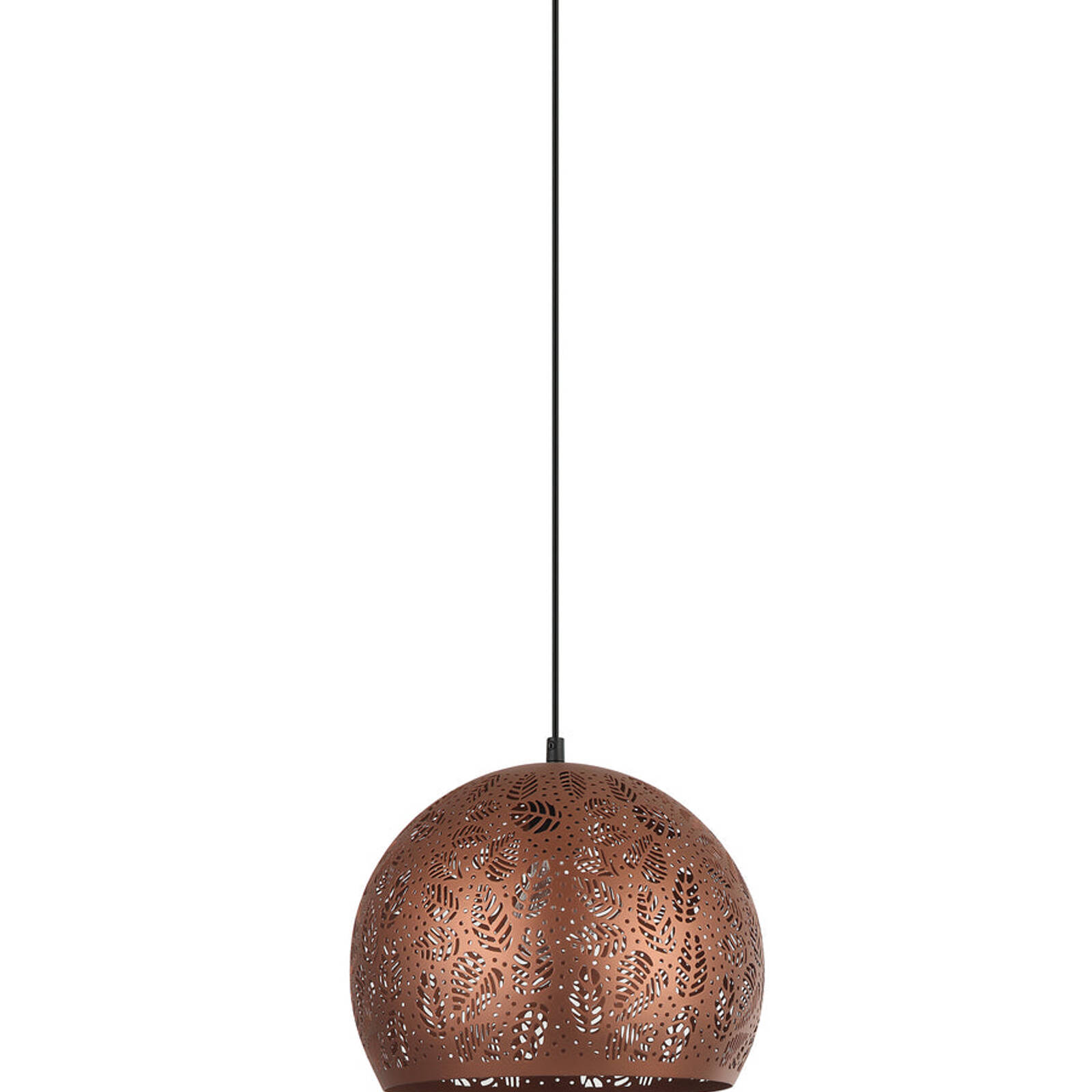 CLA Lighting Botanica Bohemian Embossed Dome Shape Pendant Light Coffee product image