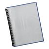 Marbig Clear Front Display Book 20 pocket (A4) (Blue Back)