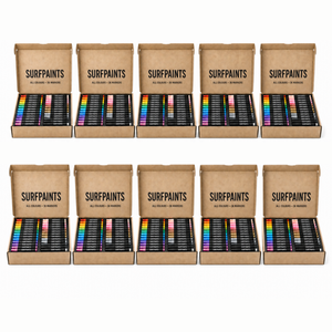 Surfpaints Starter Acrylic Marker Bundle - 12 x 8 Marker Packs, 96 Markers - Choose Bundle Department